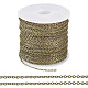 Brass Coated Iron Flat Cable Chains(CH-TAC0007-01AB)-1