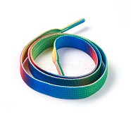 Polyester Cord Shoelace, Colorful, 52~53.5cm, 9mm(AJEW-F036-01B-01)