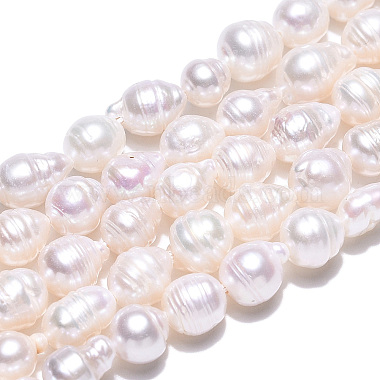 Perle baroque naturelle perles de perles de keshi(PEAR-S020-F04-02)-4