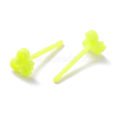 Boucles d'oreilles en plastique écologiques(EJEW-H120-01D)-2