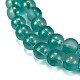 Frosted Transparent Glass Bead Strands(GLAA-P065-6mm-08)-4