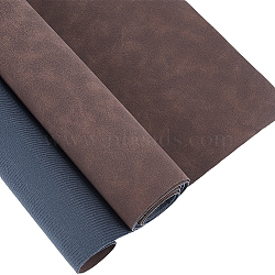 Rectangle PU Leather Fabric, for Sofa/Seat Patch, Black, 1350x300x1mm(AJEW-WH0089-52D-01)