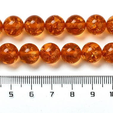 brins de perles d'ambre imitation résine(RESI-Z017-01C)-4