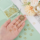 60Pcs 3 Styles Rack Plating Alloy Bead Frames(KK-BBC0016-24)-3