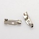 304 Stainless Steel Pin Brooch Back Bar Findings(STAS-N022-01)-1