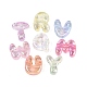 UV Plating Transparent Acrylic Beads(OACR-Q204-08)-2
