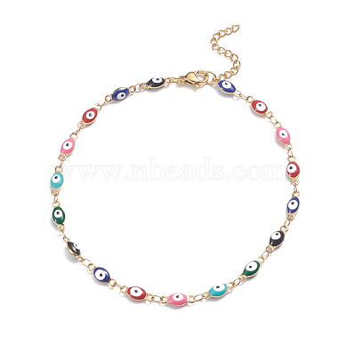 Colorful Stainless Steel Anklets