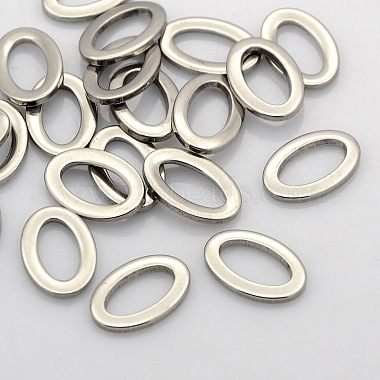 楕円形の201の環をつなぐステンレス鋼(STAS-N015-06)-2