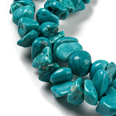 Natural Howlite Beads Strands(G-C084-F09-01)-4