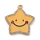 Alloy Enamel Pendants(ENAM-M009-01B-G)-1