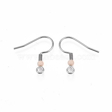 304 Stainless Steel Earring Hooks(STAS-S057-63C)-2