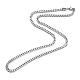 304 Stainless Steel Wheat Chain Necklaces(NJEW-L160-005B-P)-2