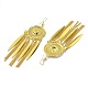 Golden Alloy Chandelier Earrings(EJEW-D092-03D-G)-2