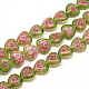 Handmade Millefiori Glass Beads Strands(LAMP-R139-02B)-1