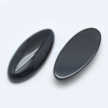 Natural Obsidian Cabochons(G-E491-I-02)-2