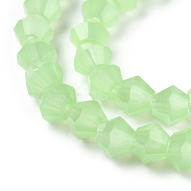 Faceted Bicone Opal Beads Strands(EGLA-P017-01A)-3