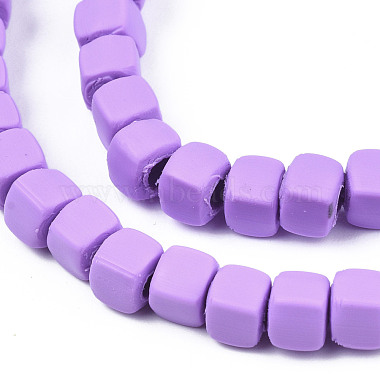 Handmade Polymer Clay Beads Strands(CLAY-S092-78H)-3