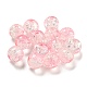 Transparent Spray Painting Crackle Glass Beads(GLAA-L046-01B-38)-1