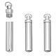 3Pcs 304 Stainless Steel Perfume Bottle Pendants(STAS-CA0002-08)-1