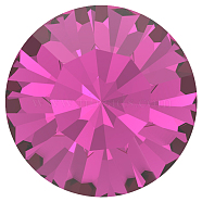 Preciosa&reg MAXIMA Crystal Round Stones, Czech Crystal, Dura Foiling, Round(431 11 615 Chaton), 70350 Fuchsia, SS24(5.25~5.45mm), 144pcs/gross(X-PRC-RBSS24-70350)