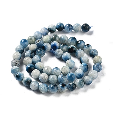 Natural Blue Ice Glacierite Stone Beads Strands(G-G078-A01-01)-3