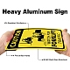 UV Protected & Waterproof Aluminum Warning Signs(AJEW-WH0111-C-05)-4