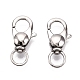 Tarnish Resistant Polished 316 Surgical Stainless Steel Lobster Claw Swivel Clasps(STAS-R072-30)-1