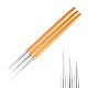 3 unids nail art liner brush(MRMJ-G001-40)-4