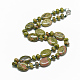 Colliers de perles en unakite naturelle(NJEW-S394-01)-1