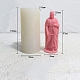 3d moldes para velas de silicona de calidad alimentaria diy mujer budista(PW-WG89310-01)-1