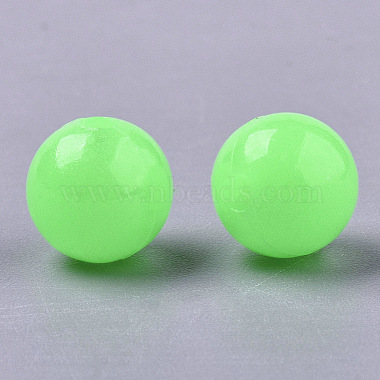 Luminous Acrylic Beads(MACR-N008-25E)-2