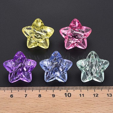 Perles en acrylique transparente(MACR-S373-76-B)-5