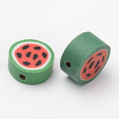 Mixed Fruit Theme Handmade Polymer Clay Beads(X-CLAY-Q170-M)-2