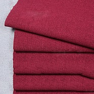 Cotton Flax Fabric, Sofa Cover, Garment Accessories, Dark Red, 29~30x19~20x0.07cm(DIY-WH0199-13J)