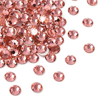 Preciosa&reg MAXIMA Crystal No Hotfix Flatback Stones, Czech Crystal, Dura Foiling, Round(438 11 615 Chaton Rose), 70030 Rose Peach, SS6(1.9~2.1mm)