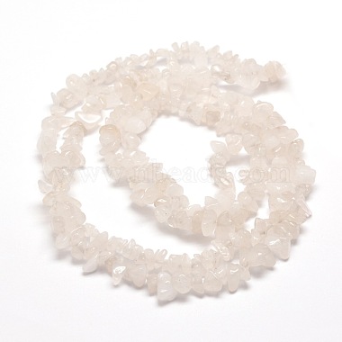 quartz naturel perles de puce de cristal brins(G-M205-05)-2