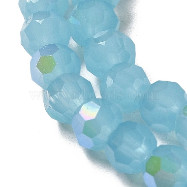 Imitation Jade Glass Beads Strands(EGLA-A035-J4mm-L04)-3