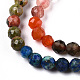 Natural & Synthetic Mixed Gemstone Beads Strands(G-D080-A01-03-25)-3