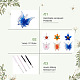Kit de fabrication de colliers de fleurs et de papillons Kissitty DIY(DIY-KS0001-34)-4