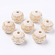 Unfinished Natural Wood European Beads(WOOD-S057-007B)-1