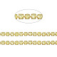 Brass Rhinestone Strass Chains(CHC-N017-003B-C05)-3