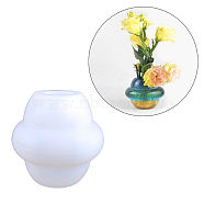 DIY Mini Table Vase Silicone Molds, Resin Casting Molds, For UV Resin, Epoxy Resin Jewelry Making, Barrel, 107x102mm, Inner Diameter: 48mm(SIMO-H010-12B)