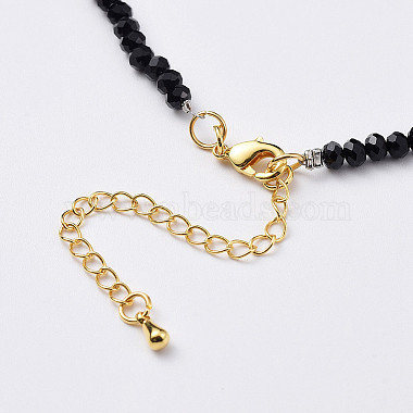Glass Beads Pendants Necklaces(NJEW-JN02562)-5