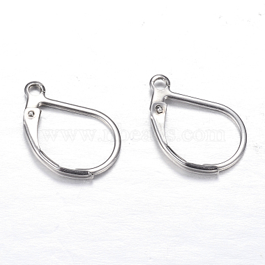 Boucles d'oreilles à levier en acier inoxydable résistant au ternissement 304(X-STAS-M217-03)-2