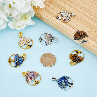 32Pcs 8 Styles Alloy European Dangle Charms(FIND-FH0006-05)-3