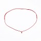 Adjustable Korean Waxed Polyester Cord Necklace Making(AJEW-JB00493-04)-1