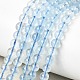 Natural Aquamarine Beads Strands(G-G344-A07-4mm)-1