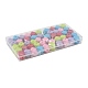 50Pcs 5 Colors UV Plating Opaque Acrylic Beads(OACR-FS0002-87)-7