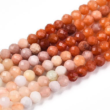 Natural & Synthetic Mixed Gemstone Beads Strands(G-D080-A01-03-14)-4