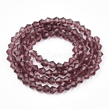 Bicone Glass Beads Strands(X-EGLA-P016-4mm-03)-2